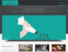 Tablet Screenshot of pmcakes.com